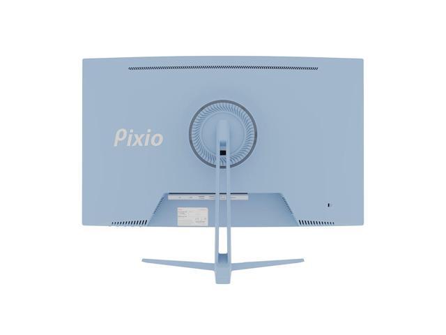 Pixio PXC278 Wave Blue 27 inch 180Hz Refresh Rate QHD 1440p Resolution 1650R Curved Fast VA Panel 1ms GTG Response Time Adaptive Sync HDR Curved...