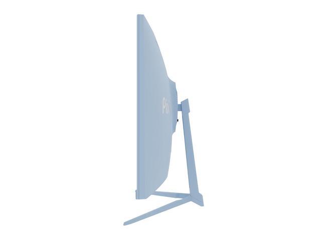 Pixio PXC278 Wave Blue 27 inch 180Hz Refresh Rate QHD 1440p Resolution 1650R Curved Fast VA Panel 1ms GTG Response Time Adaptive Sync HDR Curved...