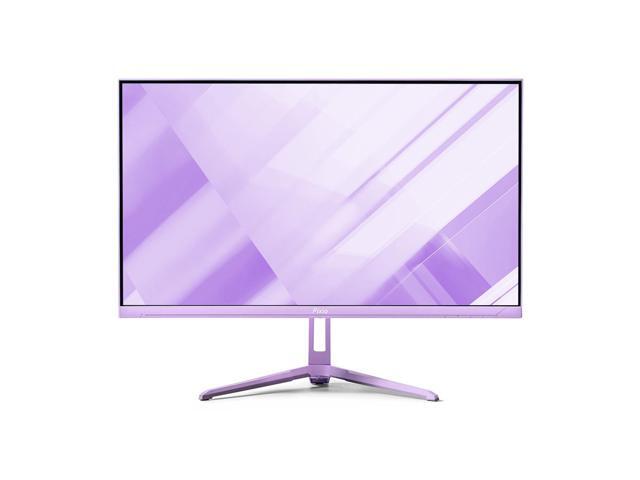 Pixio PX249 Wave Purple 24 inch 240Hz Refresh Rate FHD 1080p Resolution Fast IPS Panel 1ms GTG Response Time Built-in Speakers Gaming Monitor with...