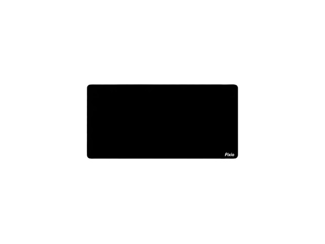 Pixio Wave Mouse Pads - 19.3 x 16.5 inch X-Large Black Mousepad for Gaming, Office, Desktop Anti-Slip Waterproof Washable Computer Mouse Mat