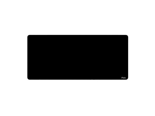 Pixio Wave Mouse Pads - 35.4 x 15.7 inch 2X-Large Black Mousepad for Gaming, Office, Desktop Anti-Slip Waterproof Washable Computer Desk Mat