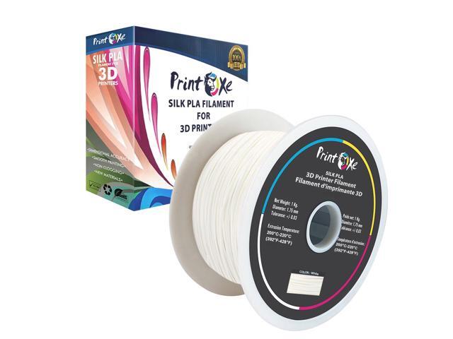 3D PLA like SILK Filament 4 Packs of Violet / Red / White / BlueColours for 3D Printers 1.75 mm Diameter Each Weight 1 Kg Net on Spool (2.2 LBs)...