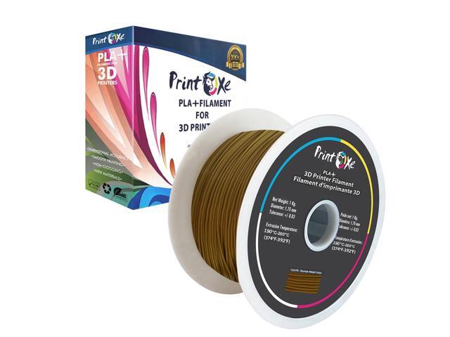3D PLA+ / Pro PLA 8 Packs of 2 Black & 1 of White / Light Blue / Bronze / Green / Fluorescent Yellow / Purple Colour Filament for 3D Printers -...