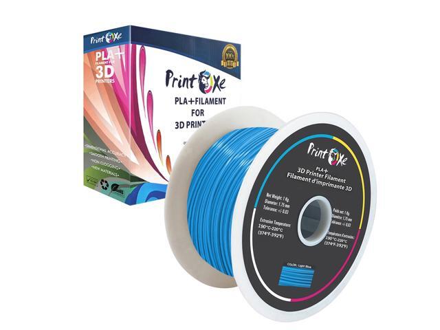 3D PLA+ / Pro PLA 8 Packs of 2 Black & 1 of White / Light Blue / Bronze / Green / Fluorescent Yellow / Purple Colour Filament for 3D Printers -...