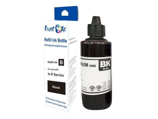 Universal Ink Refill Set of 4 Bottles for HP & Canon Desktop CISS & Cartridges Printers (Cartridges Refill Kit Not Included) 3701 Black 3702 Cyan...