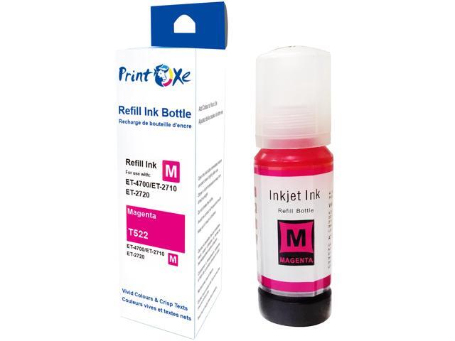T522 Compatible Ink Refill Bottles 2 Sets plus 2 Black 522 of 10 Bottles; 4 Black T522120 2 Cyan T522220 2 Magenta T522320 2 Yellow T522420...