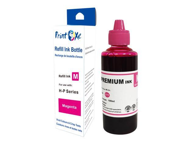 Universal Ink Refill 5 Bottles for HP & Canon Desktop CISS & Cartridges (Refill Kit for Cartridges Not Included) 2 Black 3701 Cyan 3702 Magenta...