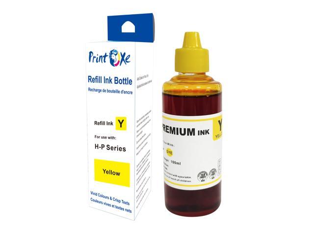 Universal Ink Refill 5 Bottles for HP & Canon Desktop CISS & Cartridges (Refill Kit for Cartridges Not Included) 2 Black 3701 Cyan 3702 Magenta...