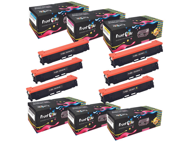 054H Compatible Set plus 2 Black for CRG 054H 6 Toner Cartridges 054 High Yield for Canon Color ImageClass MF622cdw / MF640C / MF641cw /...