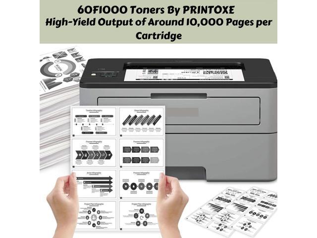 60F1000 / 60F1H00 Compatible Toner Cartridge for 601H for Lexmark MX310dn MX410de MX510de MX511de MX511dte MX511dhe MX511de MX610dw MX611de...