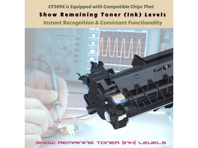 With Chip ; CF289X Compatible Toner Cartridge High Yield CF289A Yields 10K Pages for HP LaserJet Enterprise M507x M507n M507dn and MFP M528dn M528f...