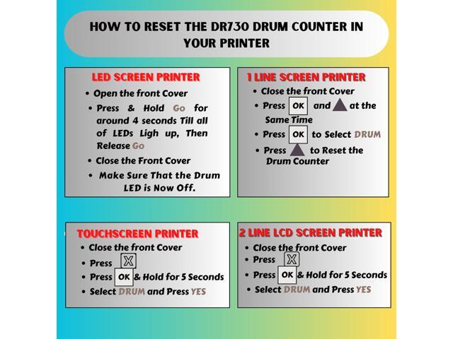 DR730 and TN760 Compatible 2 Toners (With Chips) and Drum - 3 Units for Brother HL L2350DW L2370DW L2370DWXL L2390DW L2395DW & MFC L2710DW L2730DW...