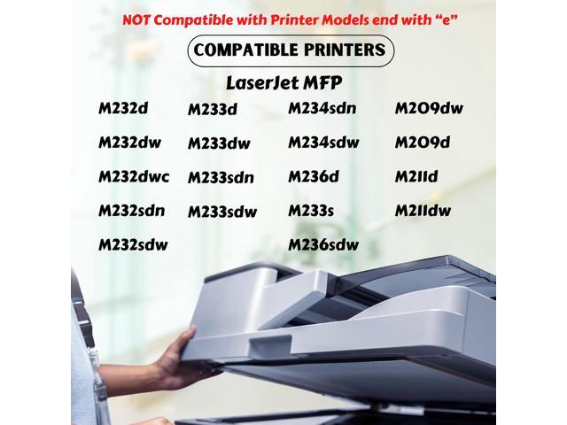 PRINTOXE W1340X with Chip Compatible Laser Toner 134X High Yield W1340A / 134A for For HP LaserJet MFP M232d M232dw M232dwc M232sdn M232sdw M233d...