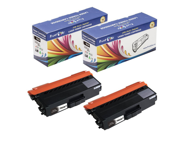 TN336 Compatible 2 Black Toners TN 336 / 326 for Brother HL-L8350CDN L8350CDW L8350CDWT and DCP-L8450CDW and MFC L8600CDW L8650CDW L8850CDW