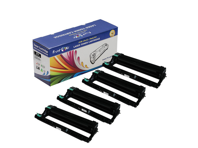 Brother Compatible Drums Set DR 221CL & Toners Set TN 221 of 4 Drums & 4 Toners ; 8 Units 0f 4 DR221 & 4 Toners TN221 for HL-3140CW 3150CDW 3170CDW...