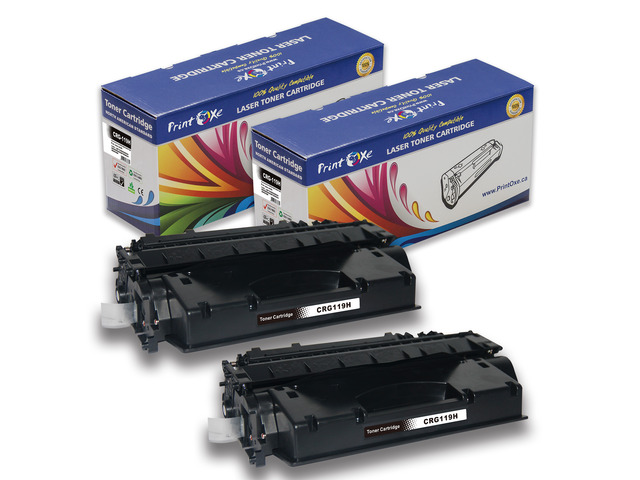 CRG 119II 3480B001 Compatible 2 High Yield Toners 119 II of 6400 Pages CRG519II / 119H / 719H for Canon LBP 6300 6300DN 6650 6650DN MF5850DN 5840 5844