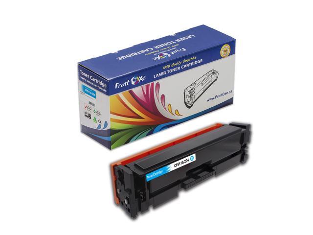 204A Compatible Set of 4 Toners Black CF510A, Cyan CF511A, Yellow CF512A, Magenta CF513A for HP Laserjet Pro M154nw / M180nw / M180n / M181...