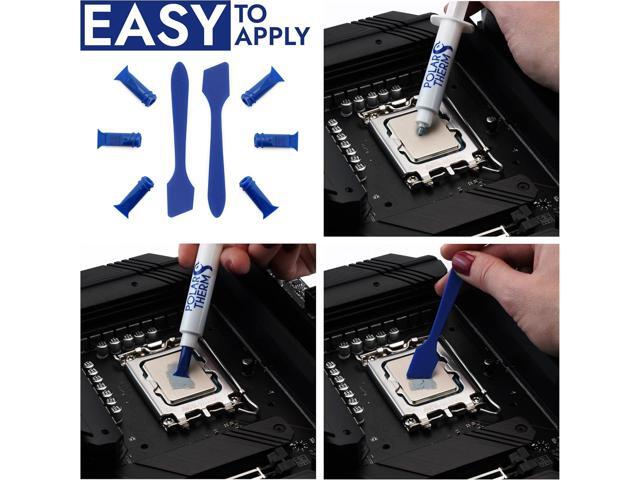 Polartherm X-10 Thermal Paste for CPU & GPU - High Thermal Conductivity, Long Durability, Safe Application, Non-Conductive Thermal Grease - Thermal...
