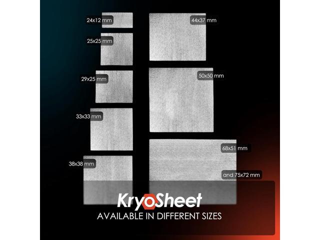 Thermal Grizzly KryoSheet (29x25x0.2mm) Ultra High Thermal Conductivity Graphene Thermal Pad Perfect Alternative for Thermal Paste on...