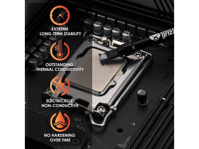 Thermal Grizzly - Duronaut - 2 Gram - Enhanced Durability & High Performance Thermal Paste - for Maximum Conductivity While Overclocking...
