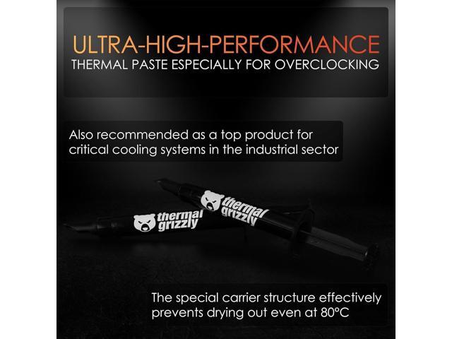 Thermal Grizzly Kryonaut The High Performance Thermal Paste for Cooling All Processors, Graphics Cards and Heat Sinks in Computers and Consoles...