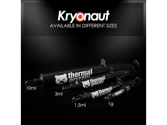 Thermal Grizzly Kryonaut The High Performance Thermal Paste for Cooling All Processors, Graphics Cards and Heat Sinks in Computers and Consoles...