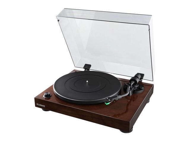 Fluance RT81 Elite High Fidelity Vinyl Turntable (Walnut) with Ai81 Powered 2-Way Floorstanding Speakers (White Walnut), Diamond Stylus, Belt...