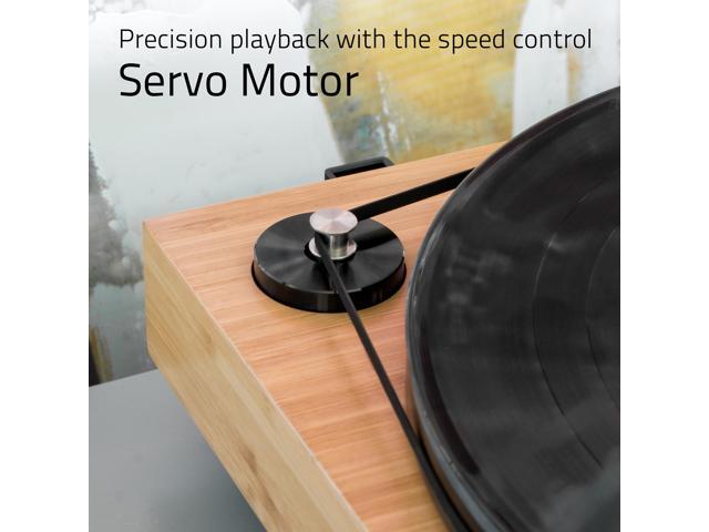 Fluance RT83 Reference High Fidelity Vinyl Turntable Record Player with Ortofon 2M Red Cartridge, Speed Control Motor, High Mass MDF Wood Plinth,...