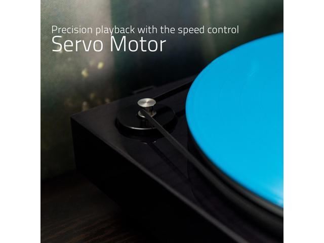 Fluance RT82 Reference High Fidelity Vinyl Turntable Record Player with Ortofon OM 10 Cartridge, Speed Control Motor, Record Weight, 3 in 1 Stylus...
