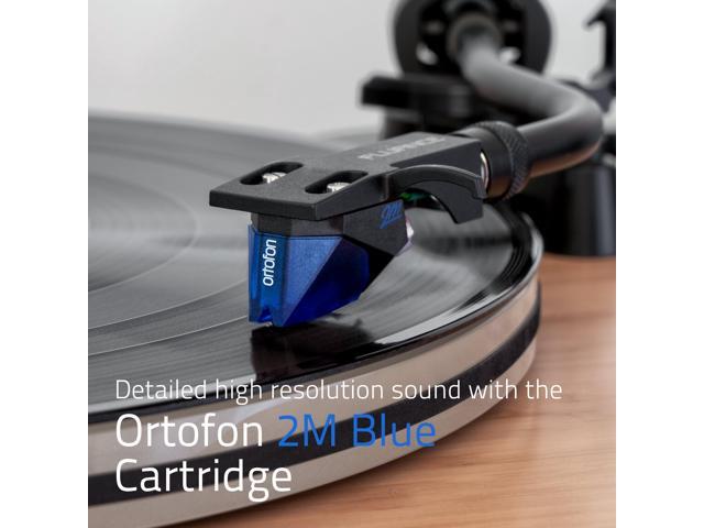 Fluance RT85 Reference High Fidelity Vinyl Turntable Record Player with Ortofon 2M Blue Cartridge, Acrylic Platter, Record Weight, 3 in 1 Stylus...