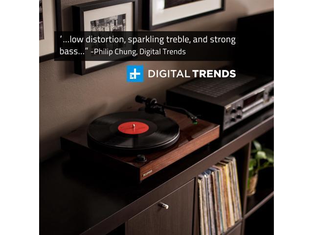 Fluance RT81 Elite High Fidelity Vinyl Turntable Record Player featuring Audio Technica AT95E, Belt Drive, Built-in Preamp with Record Weight and 3...