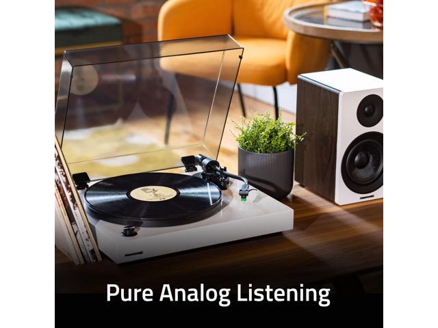 Fluance RT81+ Turntable (Walnut) and Ai81 Tower Speakers (White Walnut) Bundle: High Fidelity Vinyl Playback & Powerful Stereo Sound, Integrated...