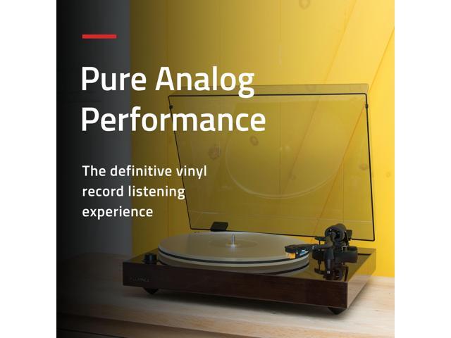 Fluance RT85N Reference High Fidelity Vinyl Turntable Record Player with Nagaoka MP-110 Cartridge And Anti-Vibration Wood Isolation Base - Natural...