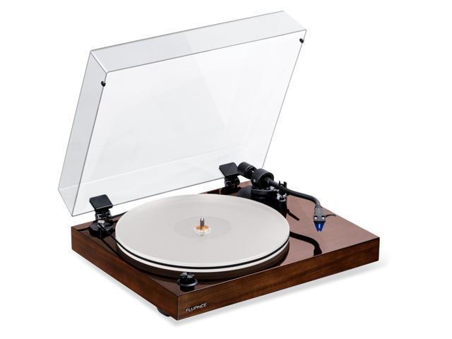 Fluance RT85 Reference High Fidelity Vinyl Turntable Record Player with Ortofon 2M Blue Elliptical Cartridge And Anti-Vibration Wood Isolation Base...