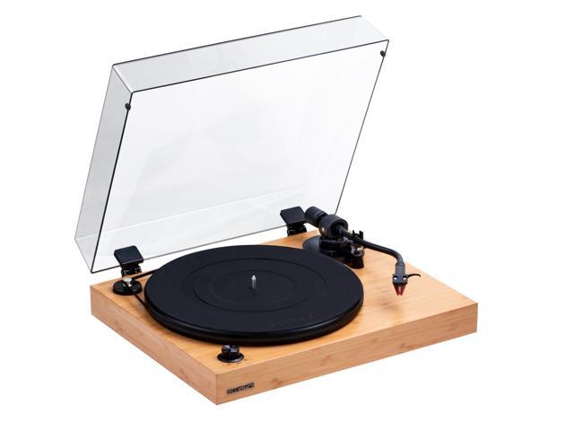 Fluance RT83 Reference High Fidelity Vinyl Turntable Record Player with Ortofon 2M Red Cartridge, Speed Control Motor, High Mass MDF Wood Plinth,...