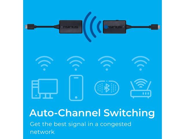 Nyrius Orion Prime Wireless HDMI-to-HDMI Video Transmitter & Receiver Plug & Play Extender Stream Full HD 1080p up to 150ft from PC Laptop Cable/Satellite Box to a TV or Projector (TDD20) - image 5