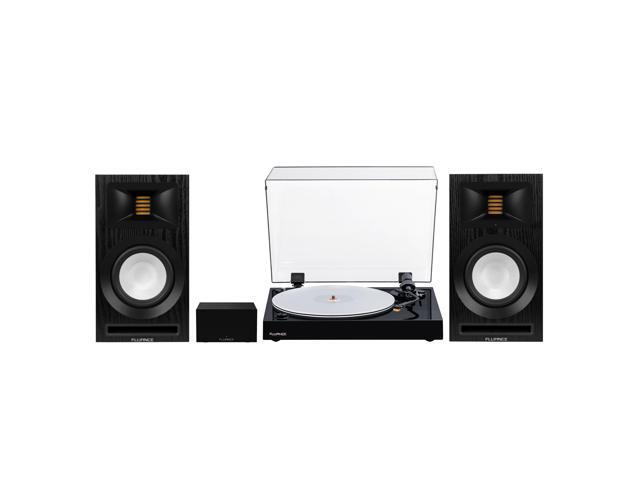 Fluance RT85N Vinyl Turntable Record Player, Nagaoka MP-110 Cartridge, Ri71 Powered Bookshelf Speakers, PA10 Preamp
