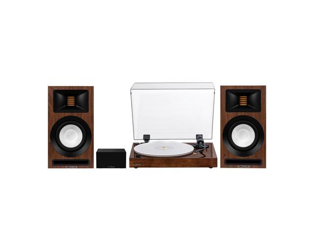 Fluance RT85N Vinyl Turntable Record Player, Nagaoka MP-110 Cartridge, Ri71 Powered Bookshelf Speakers, PA10 Preamp