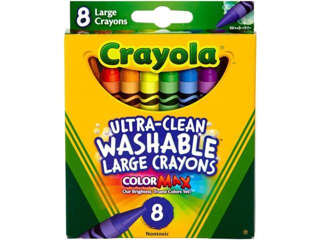 Crayola Large Washable Crayons 8 Count