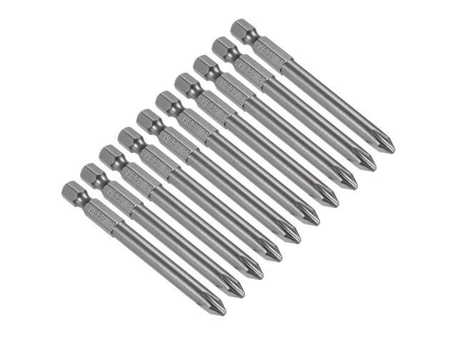 Photos - Drill / Screwdriver Unique Bargains 1/4-Inch Hex Shank 75mm Length Phillips Cross 6PH2 Magnetic Screw Driver S 