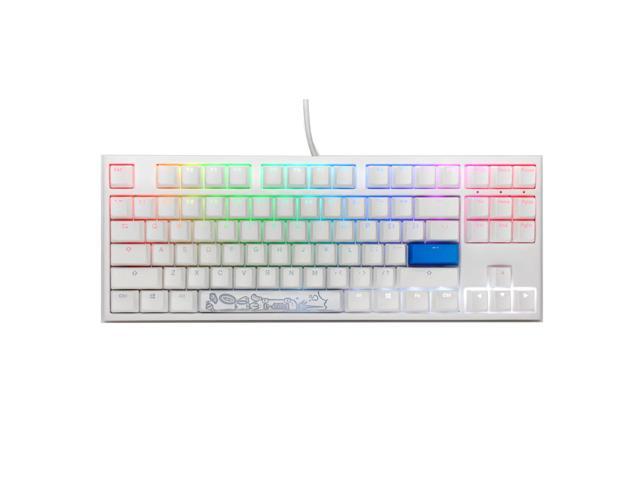 Ducky One 2 White TKL RGB - Silent Red