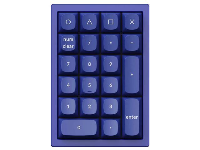 KEYCHRON Q0-J1 Q0 Numberpad Blue - Gateron Pro Red