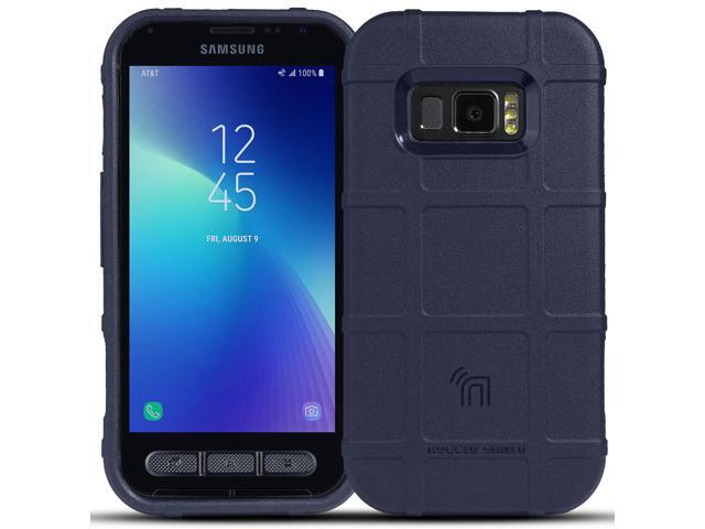 Navy Blue Tactical Rugged Shield Case Cover for Samsung Galaxy XCover FieldPro