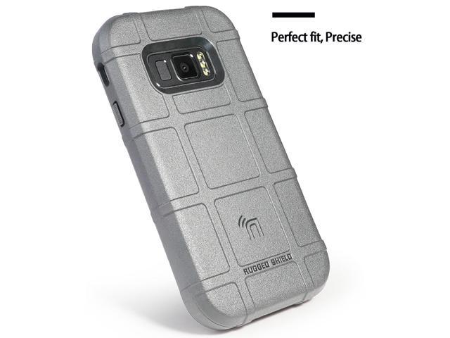 Gray Tactical Matte Rugged Shield Case Cover for Samsung Galaxy XCover FieldPro