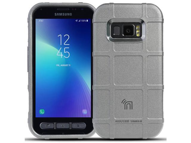 Gray Tactical Matte Rugged Shield Case Cover for Samsung Galaxy XCover FieldPro