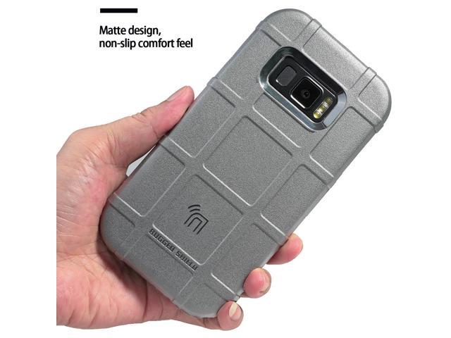 Gray Tactical Matte Rugged Shield Case Cover for Samsung Galaxy XCover FieldPro