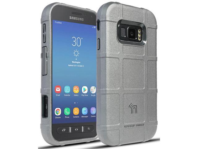Gray Tactical Matte Rugged Shield Case Cover for Samsung Galaxy XCover FieldPro