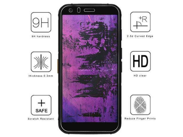 Tempered Glass Screen Protector 9H Crack Guard Scratch Saver for CAT S62 Pro