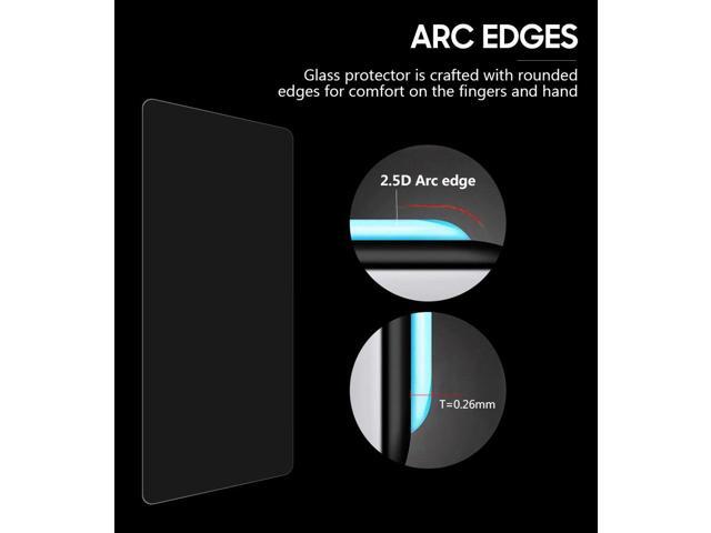 2X Tempered Glass Screen Protector 9H Crack/Scratch Saver for Galaxy A21, A71 5G