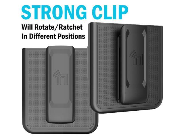 Pearl White Hard Case and Belt Clip Holster for Samsung Galaxy Z Flip 4 5G 2022